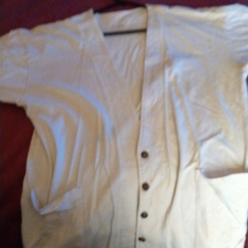 White small shirt for a small woman